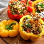 Savory Quinoa-Stuffed Bell Peppers: A Nutrient-Packed Delight
